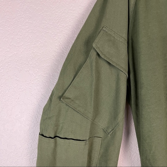 Army Vintage Long Sleeve Shirt Size L/XL - Picture 5 of 12